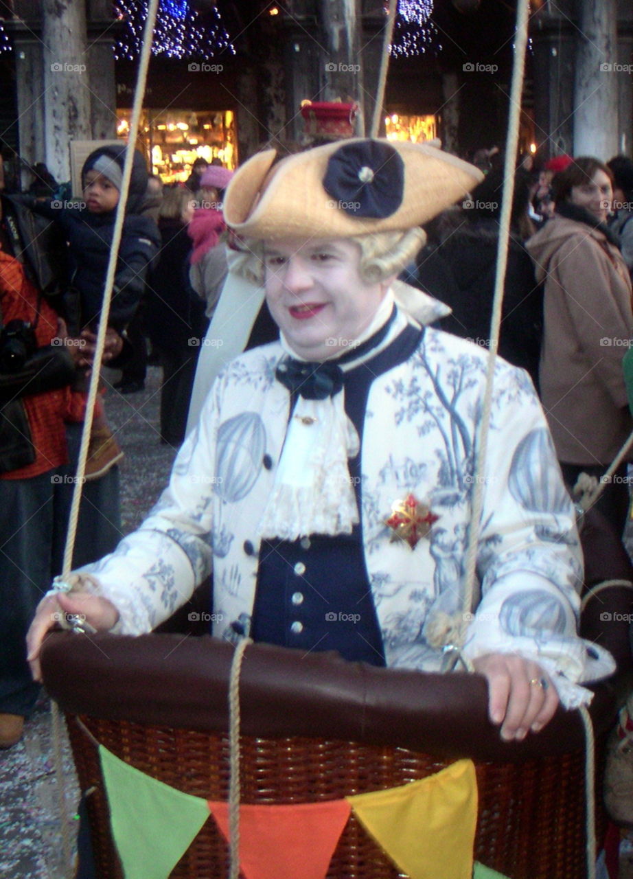 at the carnival of Venice