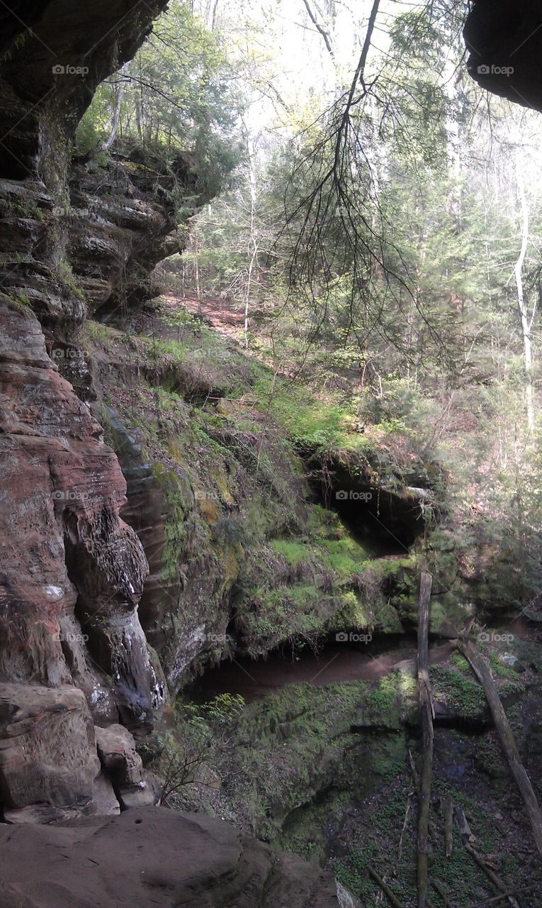 Hocking Hills. One of the pictures of scenery in Hocking Hills Ohio