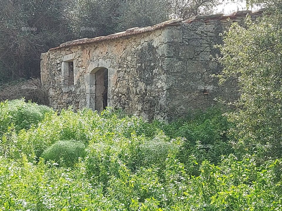 crete old house