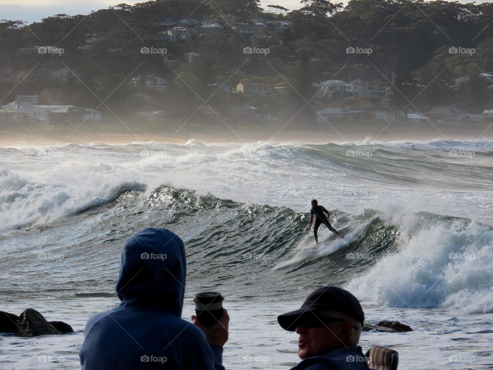 Coffee and surfing