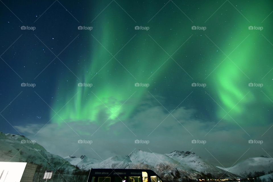 Amazing Northern Lights display