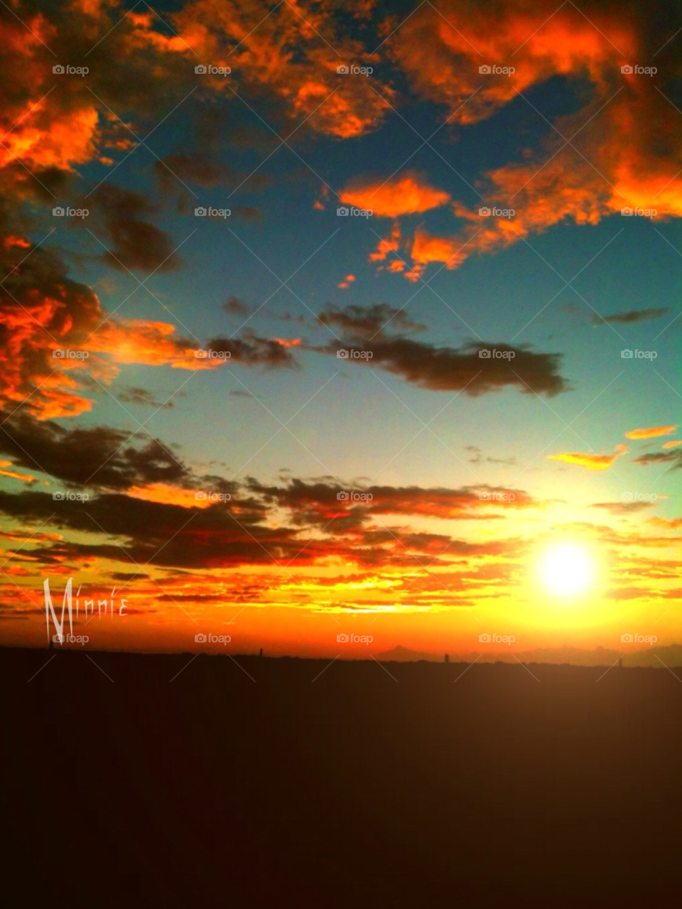 texas sky nature sunset by minnie_