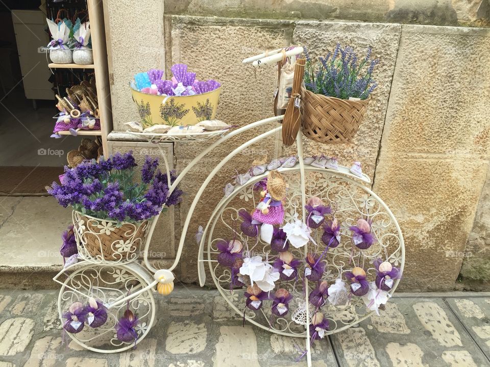 Lavender bike