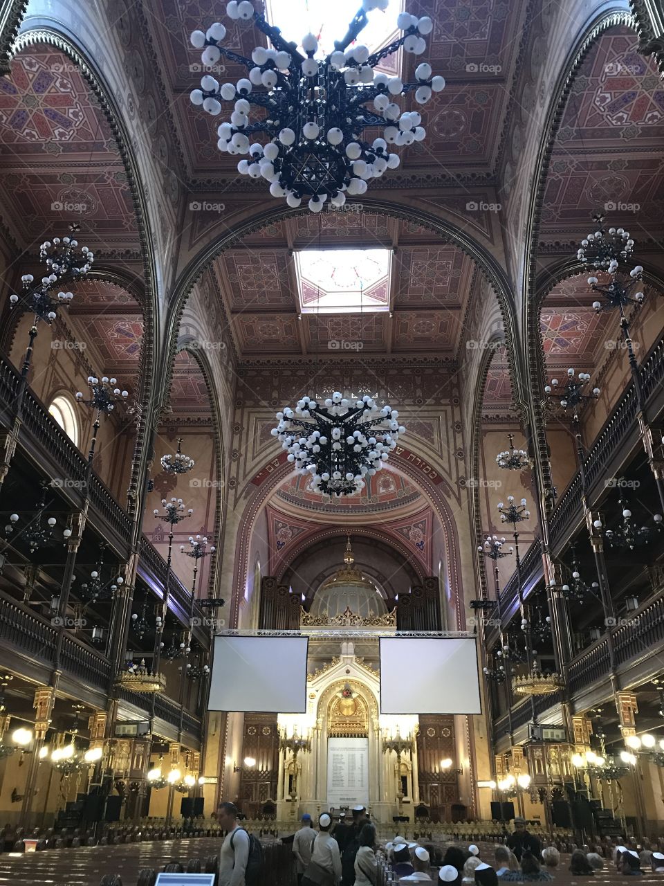 Inside Dohany Street Synagogue 