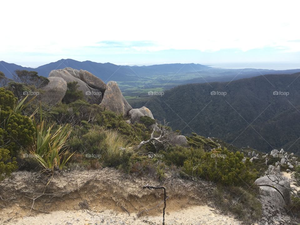 View from the mountain top