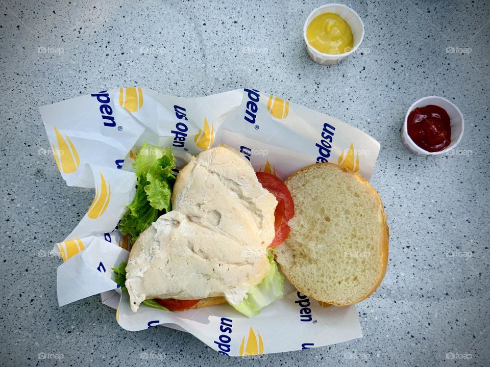 Chicken Sandwich at US OPEN