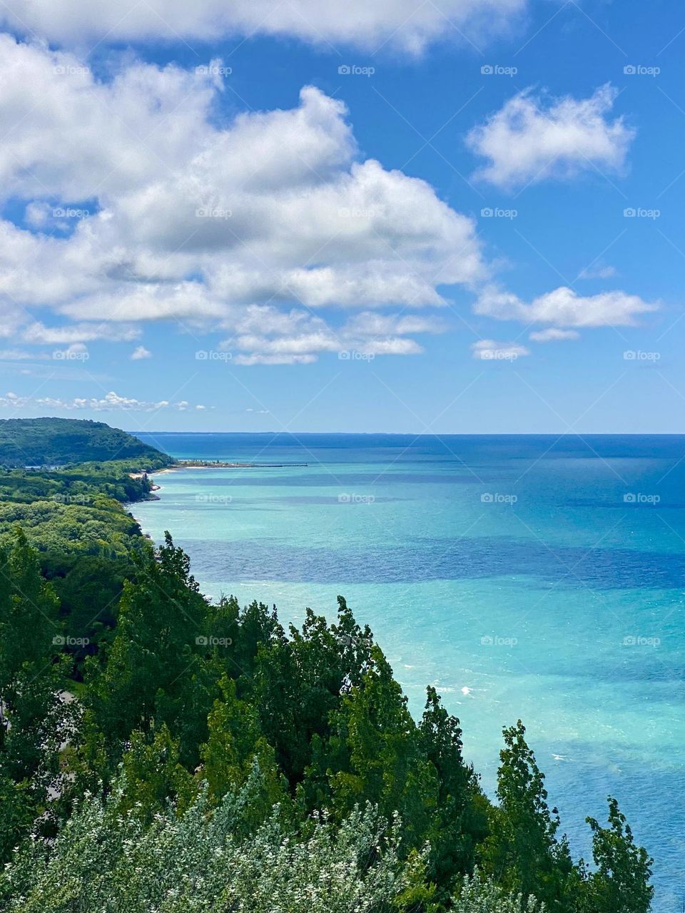 Inspiration point in Arcadia Michigan 