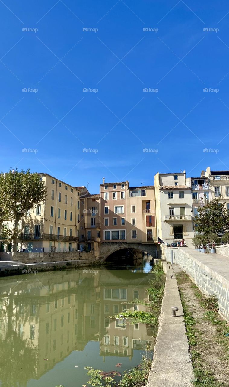 Reflection in the canal 