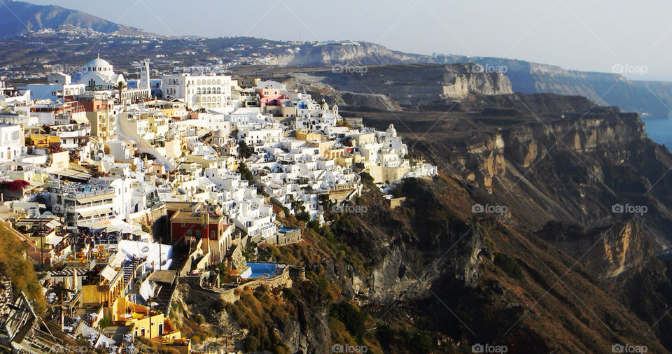 Fira on the cliffs