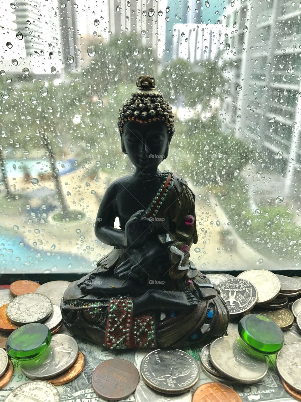 Meditation in a rainy day!