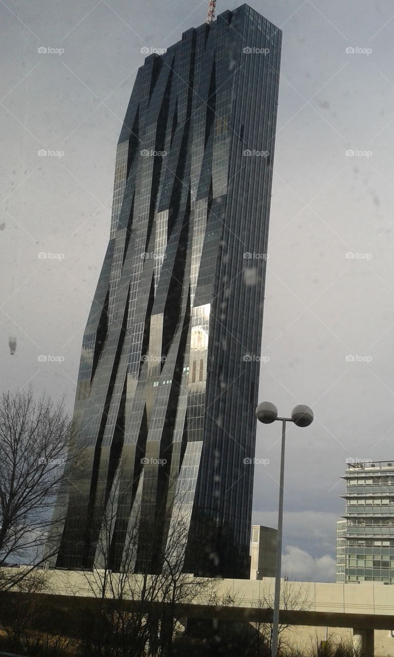Skyscraper in Vienna, Austria
