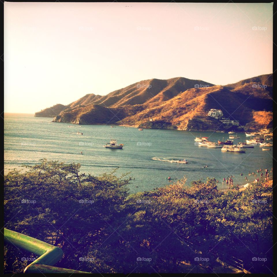 Taganga Bay . More colombia