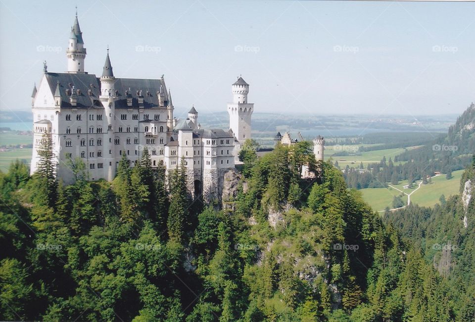 Neuschwanstein . Cinderella's castle is based off of this real live beauty. 