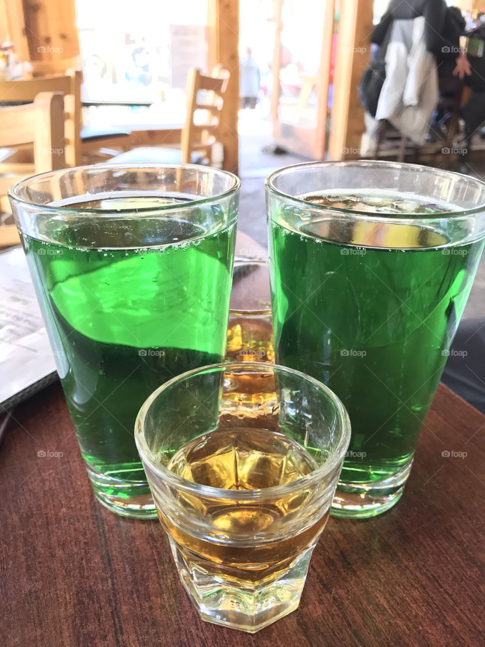 Green Beer. Happy St. Paddy's! 🍀🍀🍀