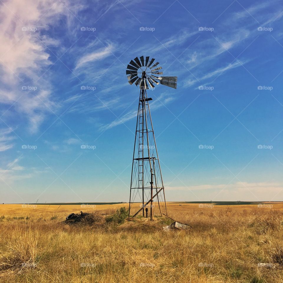 Old Country Windmill 