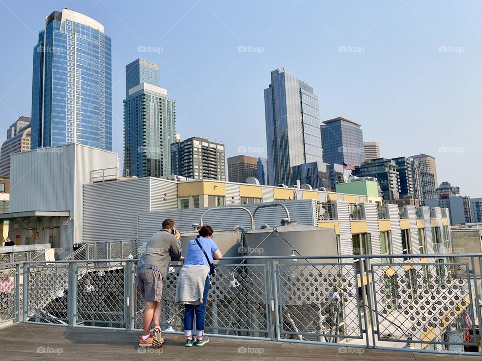 Cityscape of Seattle 