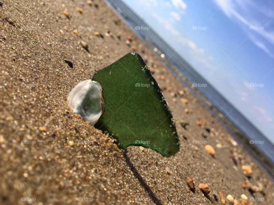 Green Sea Glass