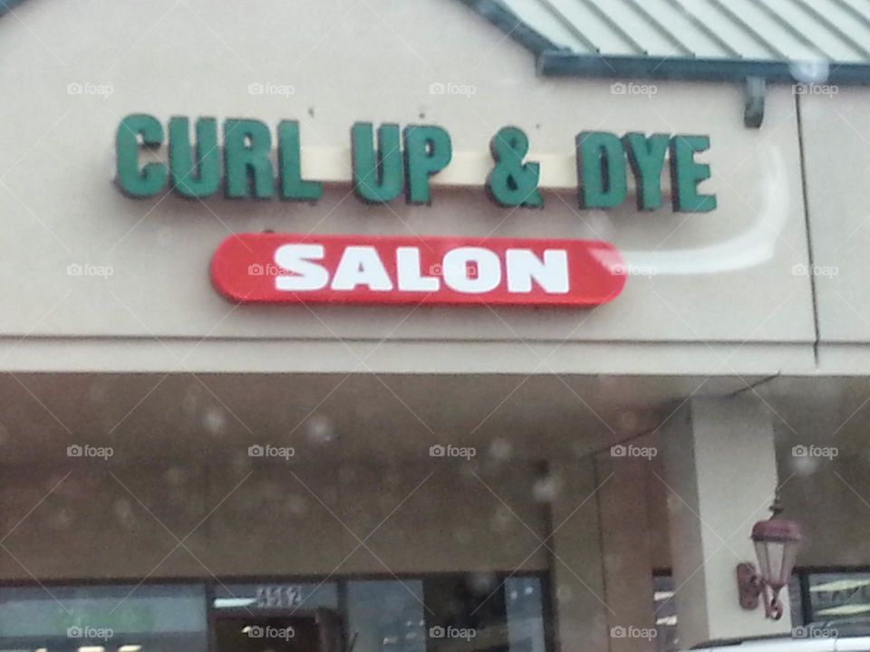 If done wrong all one can to do is curl up and dye it right.