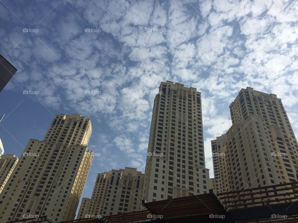 Dubai skyscrapers 