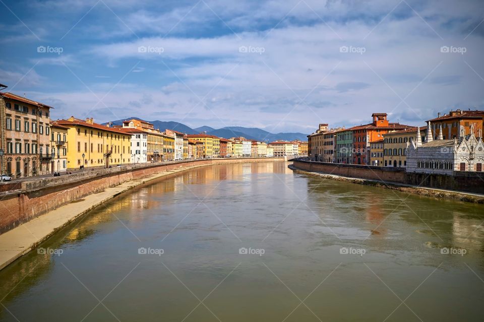 River Arno Pisa 