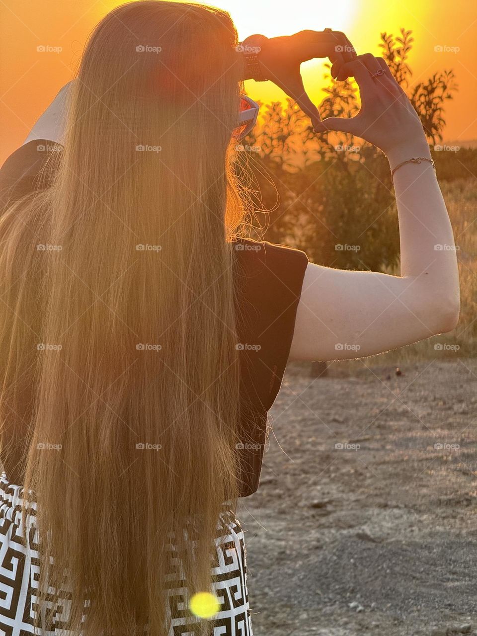 The peak of summer heat and an image of the rays of the scorching summer sun