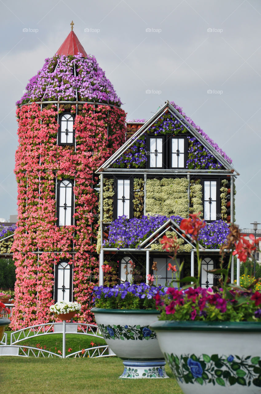 Flower house