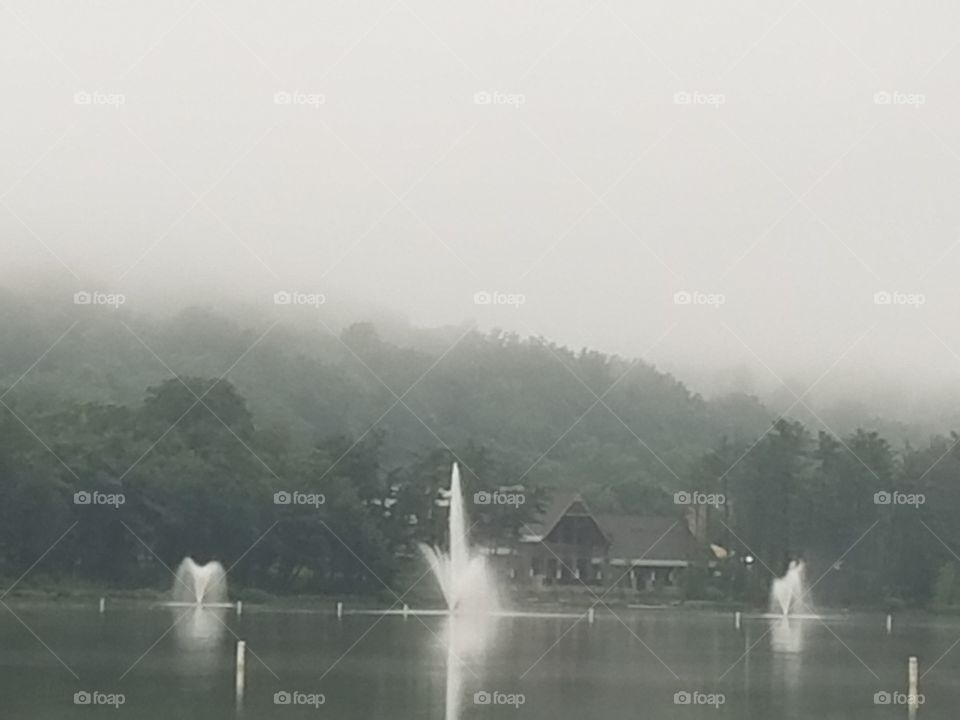 Water, Fog, River, Mist, Lake
