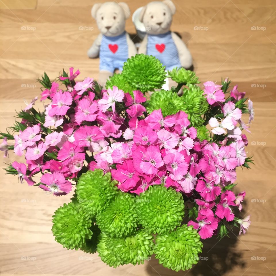 Flowers and Bears