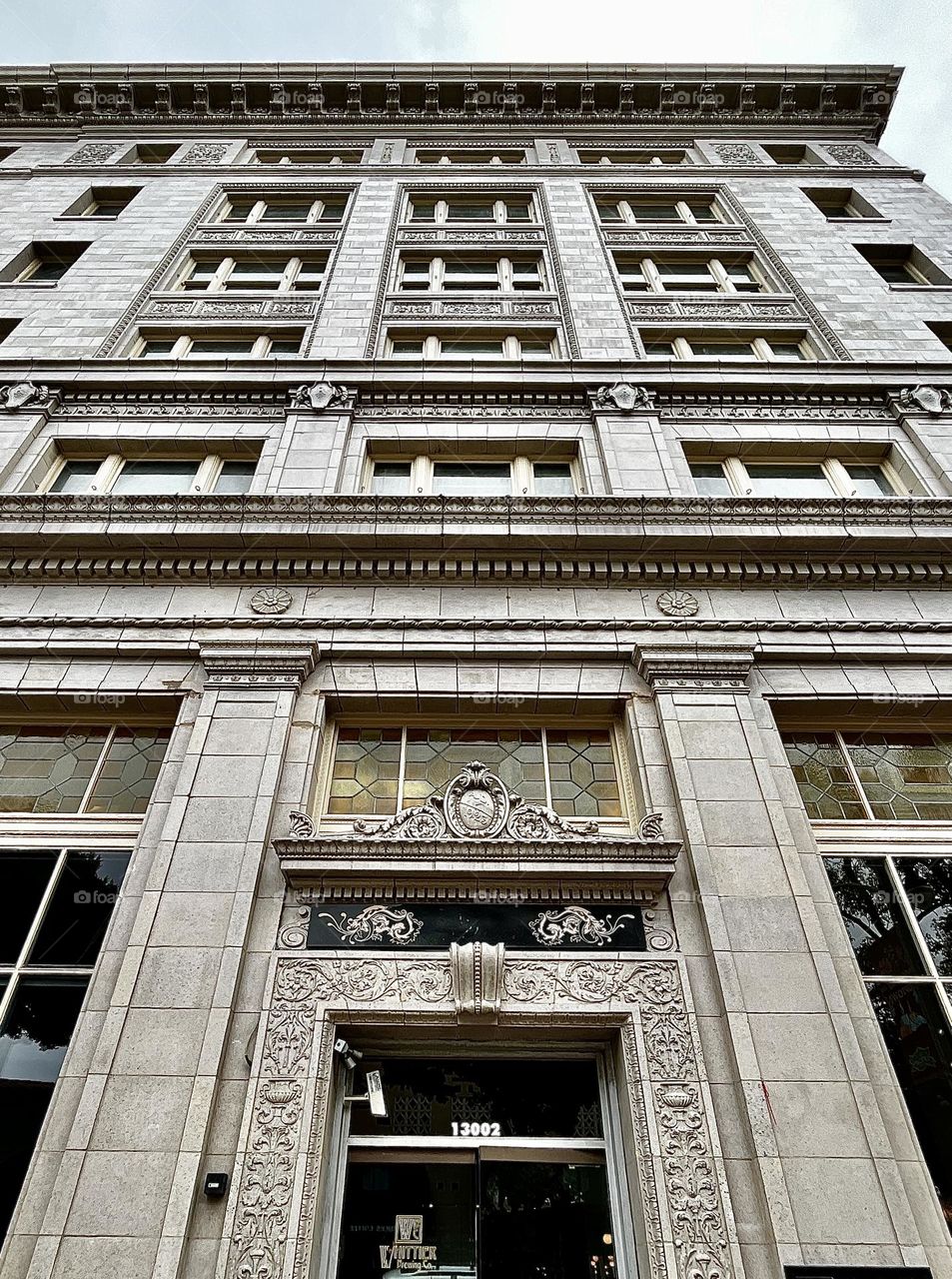 Historic Bank Building face