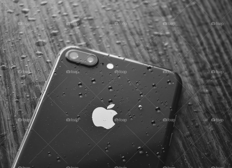 Closeup of IPhone 8 plus