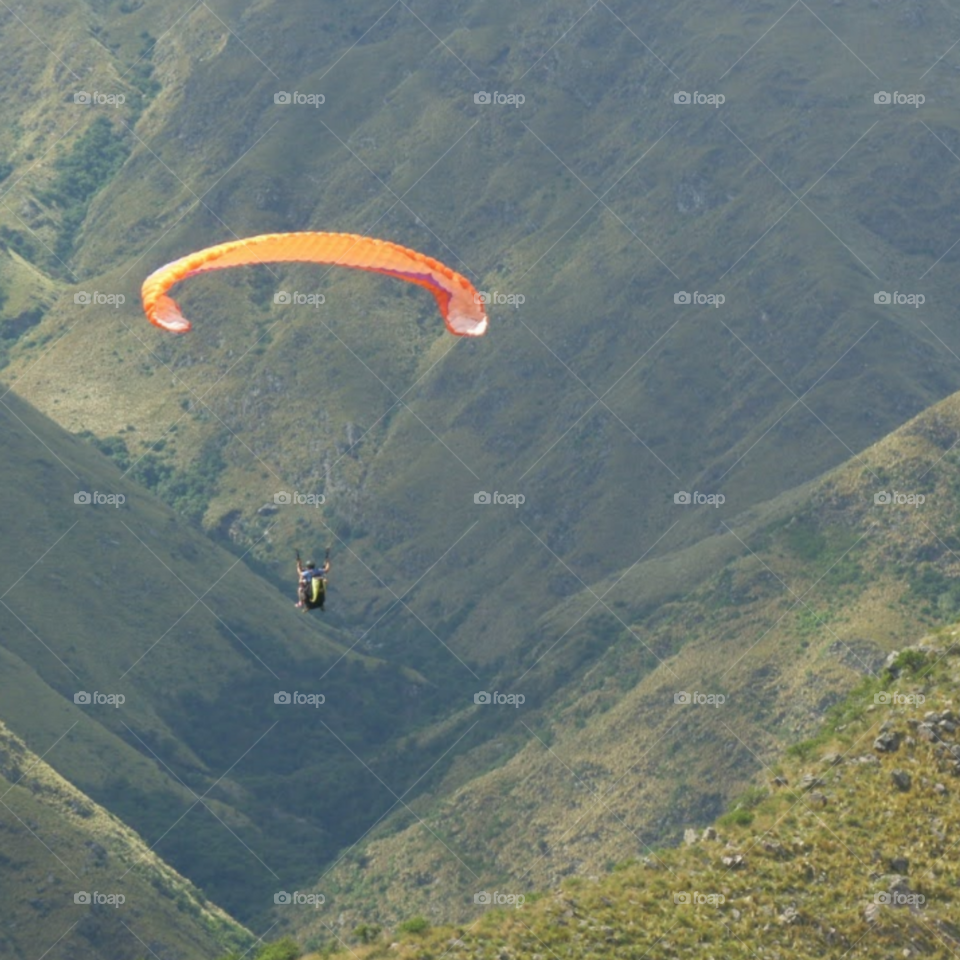 parapente en las sierras