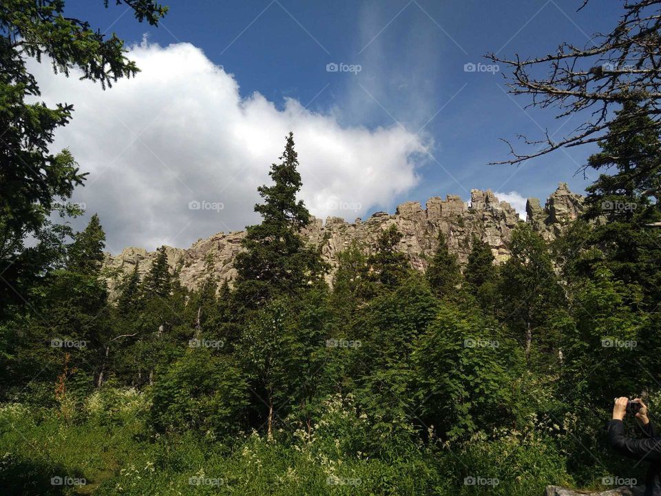 National park. South Ural