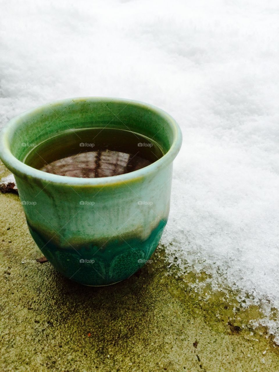 Pottery Tea In The Winter