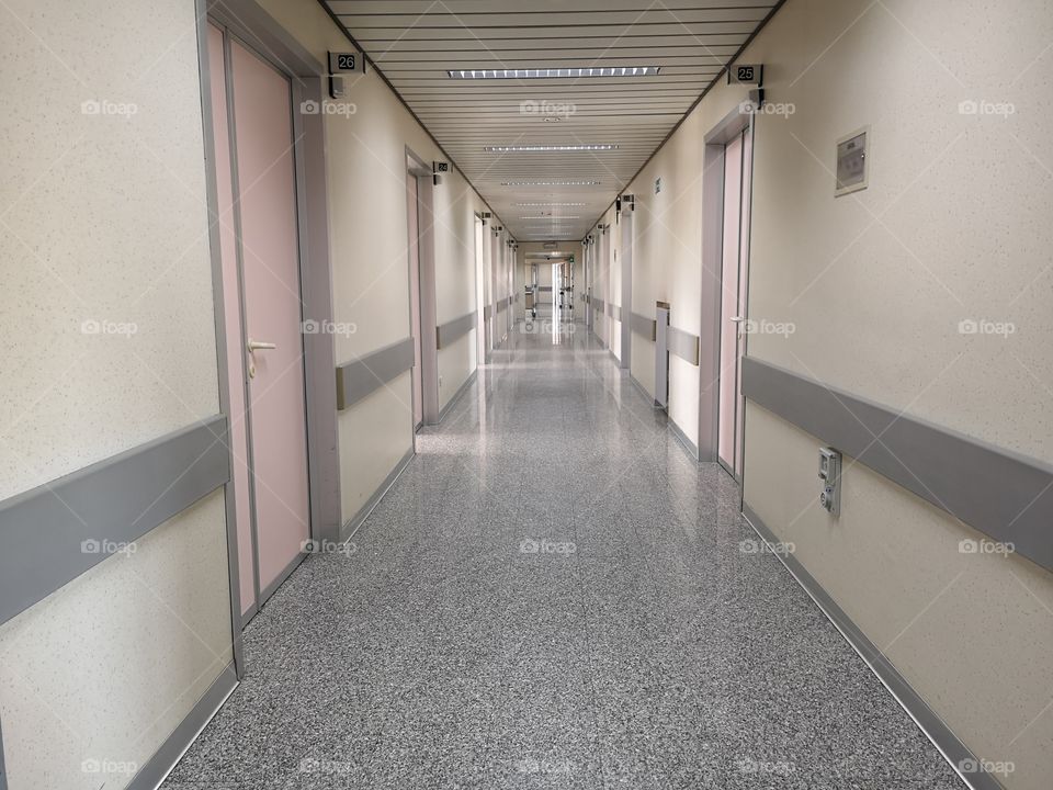 Hospital corridor