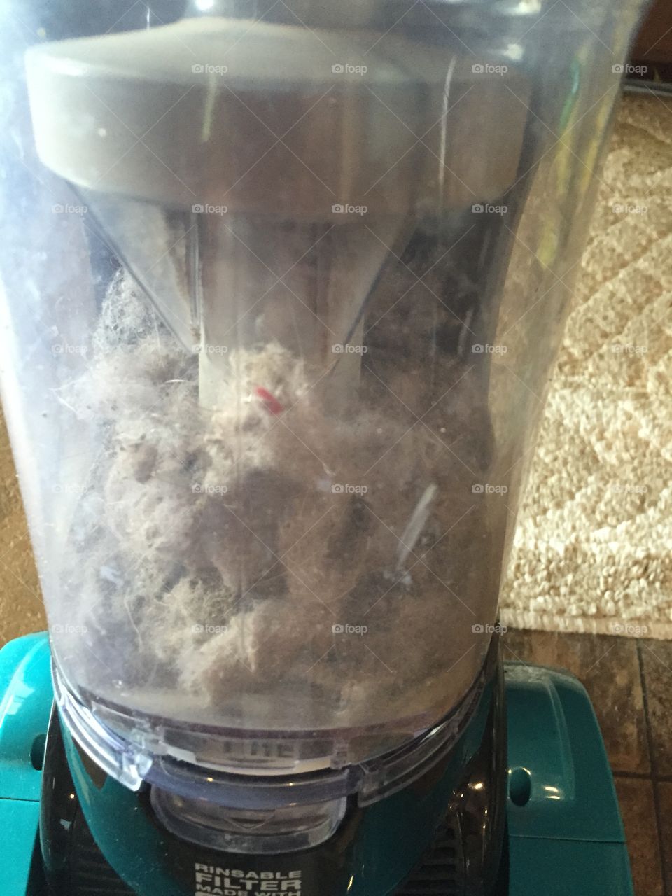 Dirt in a vacuum