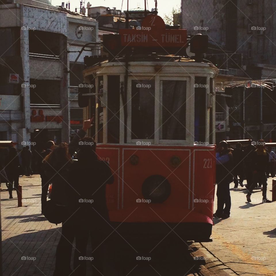 Travel. Taksim Square, Istanbul, Turkey