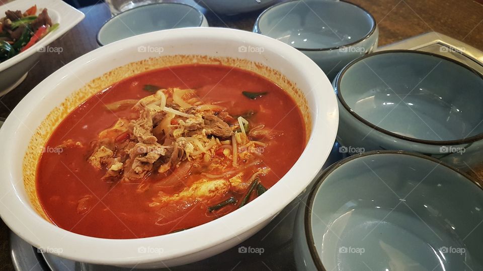 Yukgaejang - Korean Spicy Soup