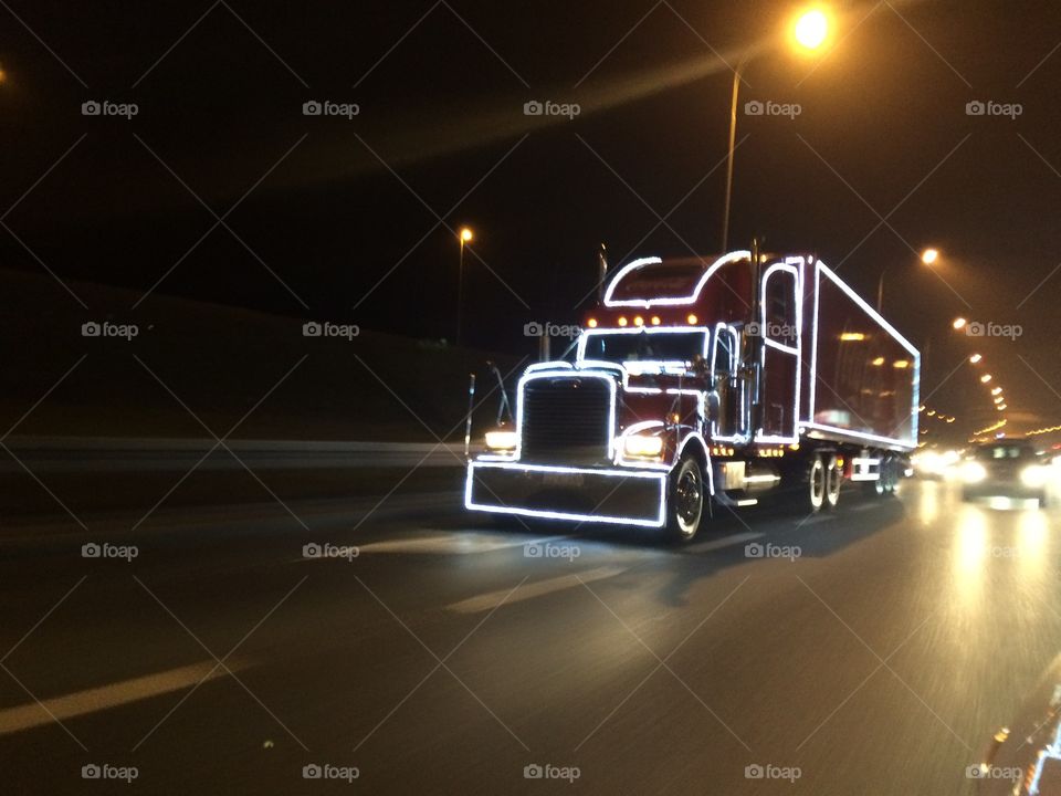 Led Night Truck 