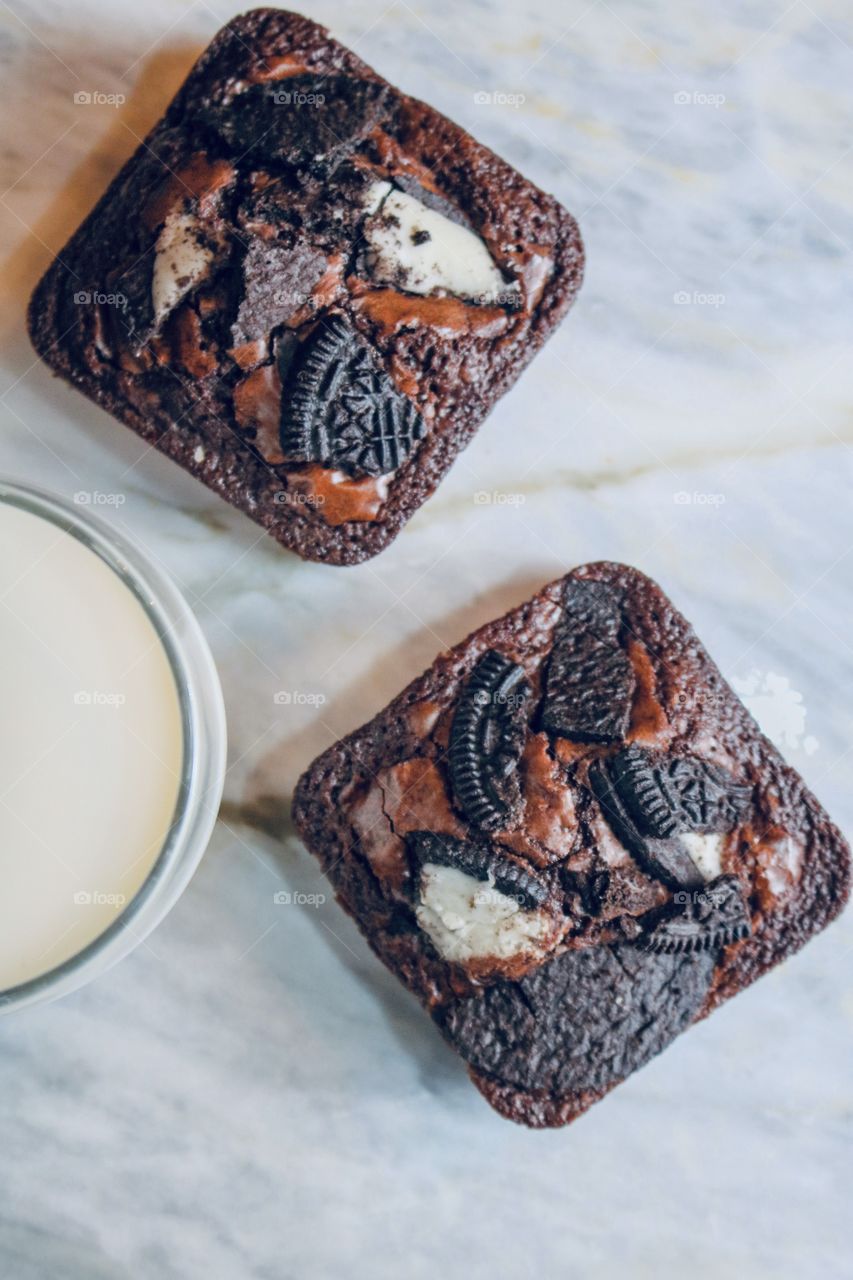 Oreo brownies