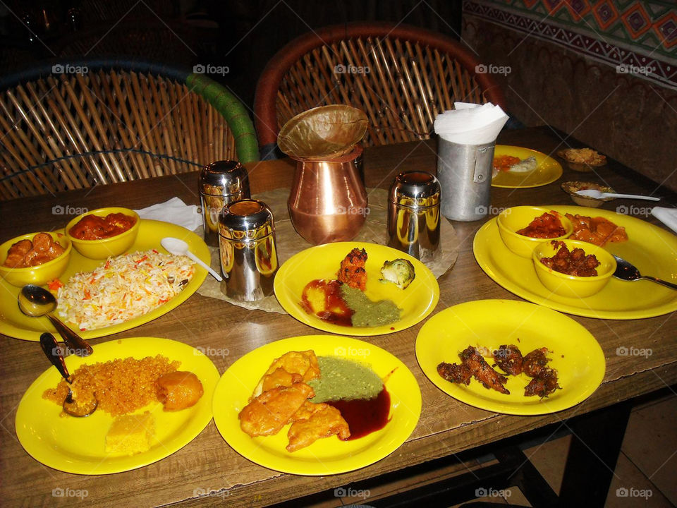 Indian Food Plate - "Thali"