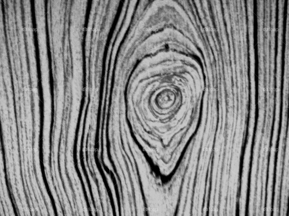 Dark strong knot textures pattern on flat surface of wood
