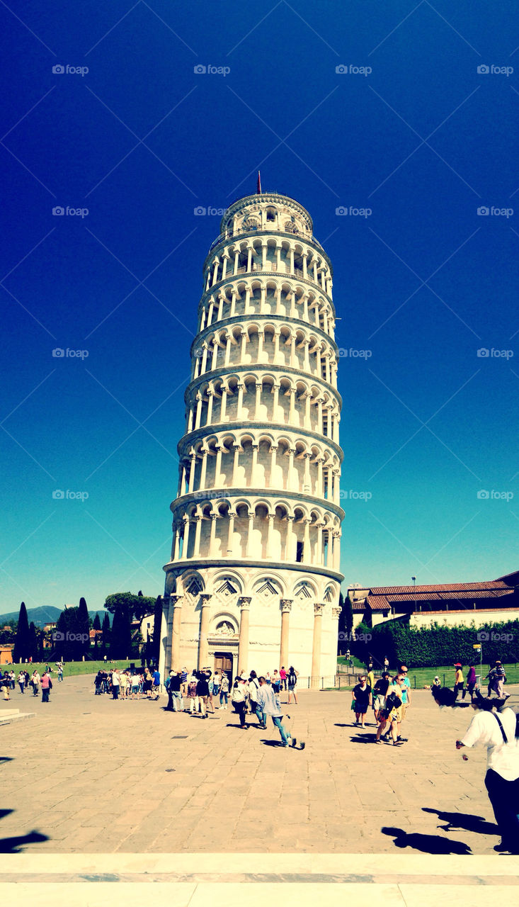 PISA TOWER. The Pisa tower
