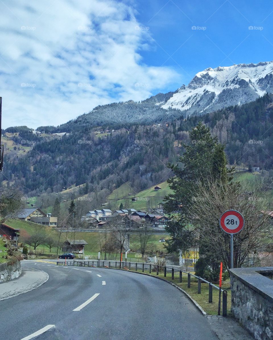 Scenic Swiss Valley