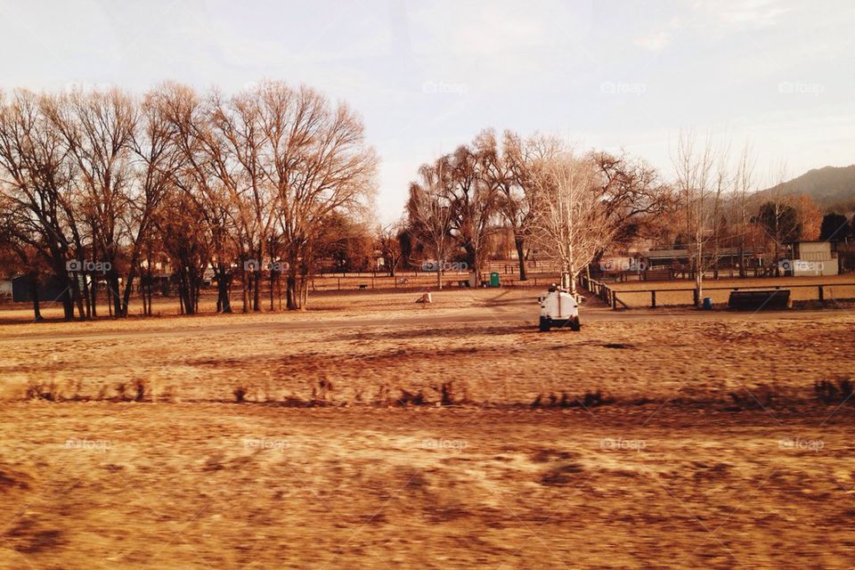 Dry farmland