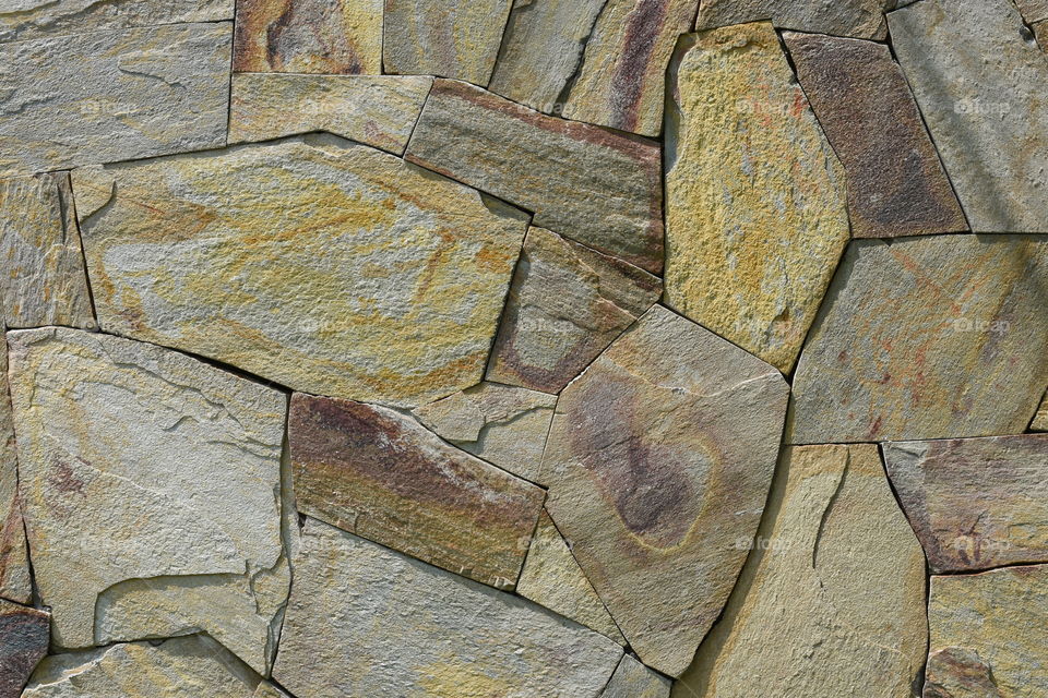 Detail of stone wall