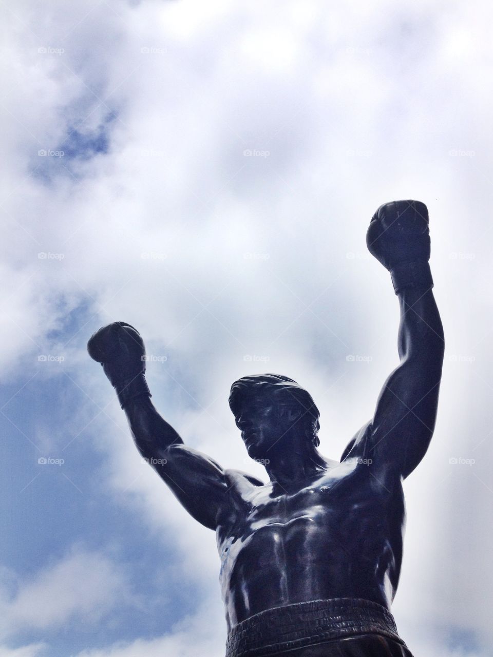 Rocky Balboa. Taken outside the Philadelphia Museum of Art.
