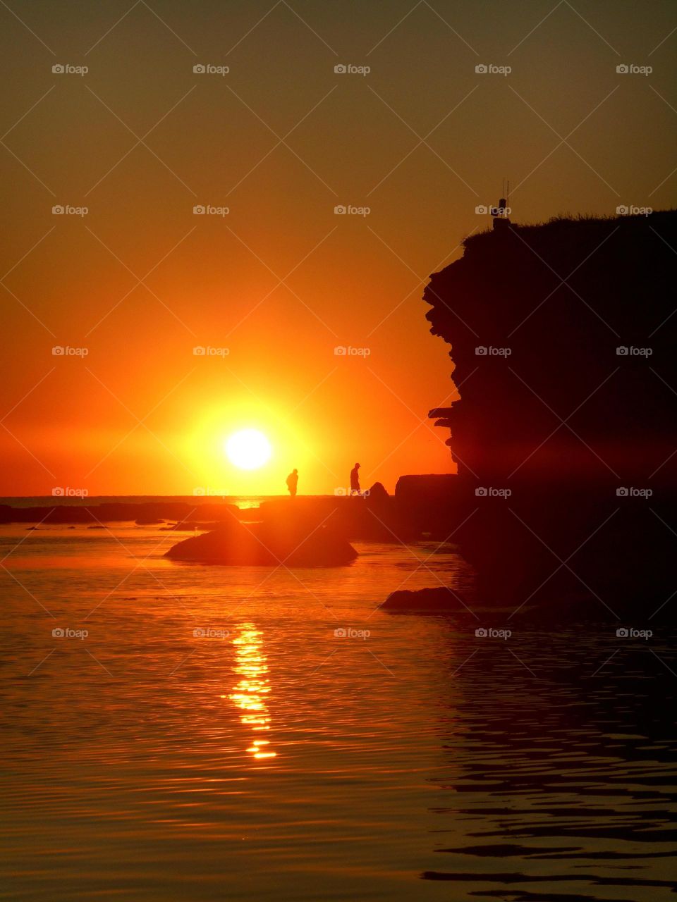 Sunset, Dawn, Water, Evening, Sun