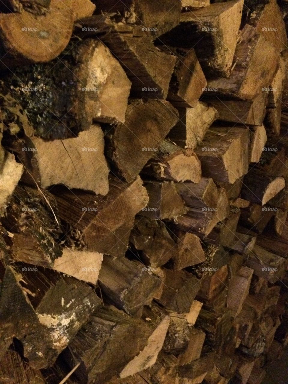 Wood pile