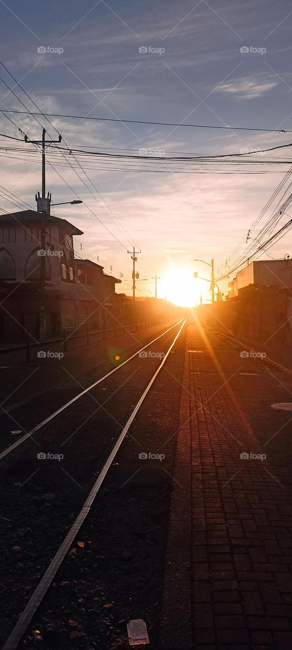 Otro hermoso amanecer en mi provincia