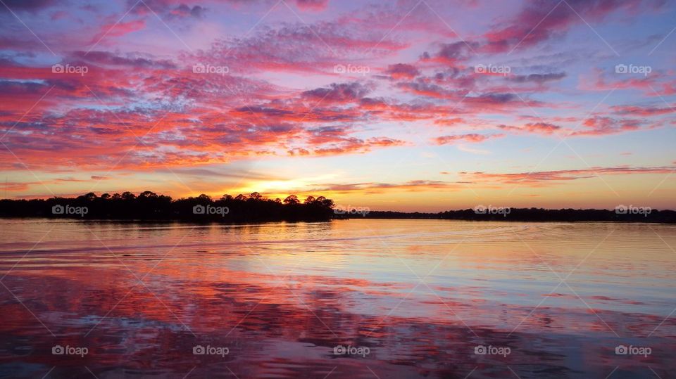 Bayou sunset